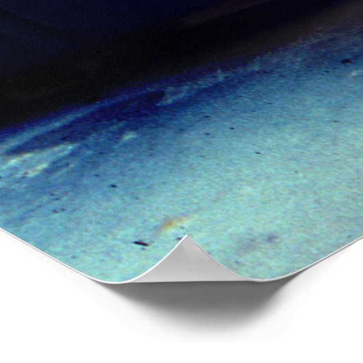 スイカと青の窓ポスター ポスター (角)