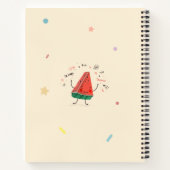 スイカに1つ – スイカ手帳 ノートブック (裏面)