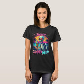 スイカのかぼちゃランタンでハッピーサマーウィン Tシャツ (正面フル)