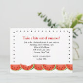 スイカのかみ傷の招待状 招待状 (スタンド正面)