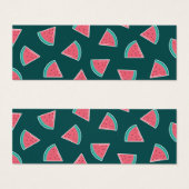 スイカのしおり (正面&裏面)