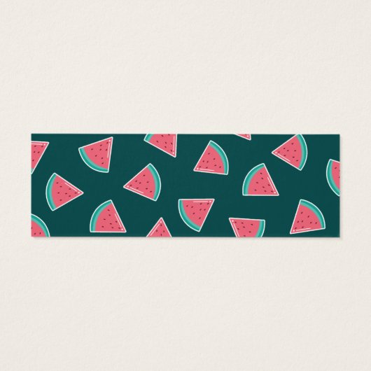 スイカのしおり (裏面)