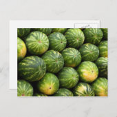 スイカのはがきが多い ポストカード (正面/裏面)