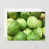 スイカのはがき ポストカード (正面/裏面)