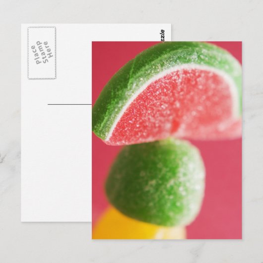 スイカのやり ポストカード (正面/裏面)