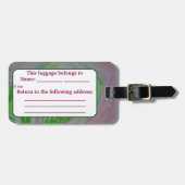 スイカのアクリル注入装置 ラゲッジタグ (正面横)