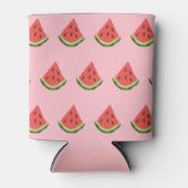 スイカのウェッジクーラーボックス（ピンク、赤、緑） 缶クーラー (正面)