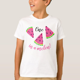 スイカのキュートな一子相伝 女の子 Tシャツ