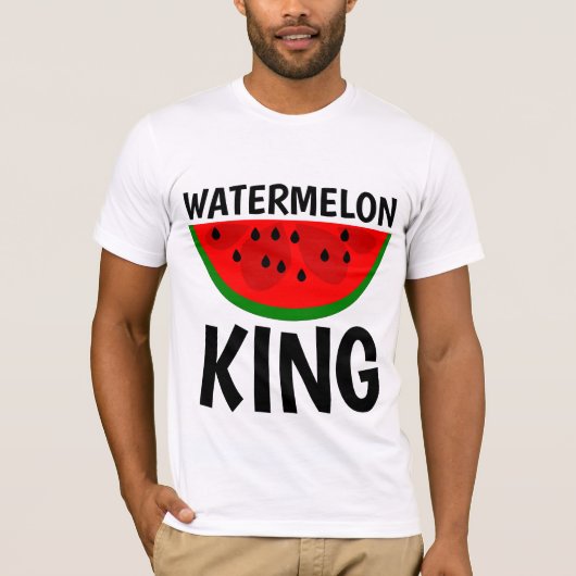 スイカのキングTシャツ Tシャツ (正面)
