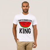 スイカのキングTシャツ Tシャツ (正面フル)