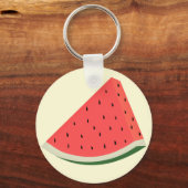 スイカのキーチェーン – お使いのカラー キーホルダー (正面)