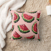 スイカのクッション クッション (ブランケット)
