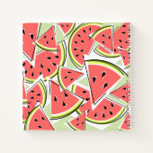 スイカのグリーン名 ノートブック (裏面)