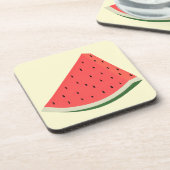 スイカのコースター – あなたの色 コースター (左側)
