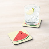 スイカのコースター – あなたの色 コースター (右側)