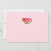 スイカのサンキューカード1つ夏のスイカ サンキューカード (裏面)