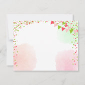 スイカのサンキューカード1つ夏のスイカ サンキューカード (裏面)