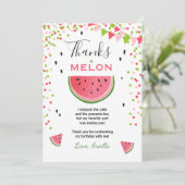 スイカのサンキューカード1つ夏のスイカ サンキューカード (スタンド正面)