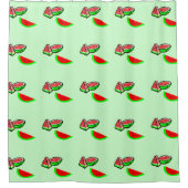 スイカのシャワーカーテン シャワーカーテン (正面)