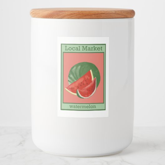 スイカのシール フードラベル (正面)