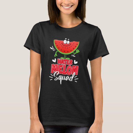 スイカのスイカ分隊フルーツ Tシャツ (正面)