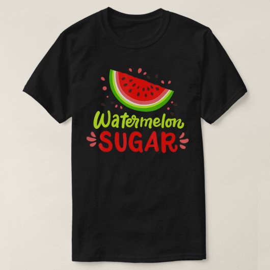スイカのスイカ愛好家 Tシャツ (デザイン正面)
