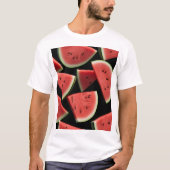 スイカのスライスの美学 Tシャツ (正面)