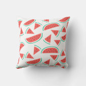 スイカのスライス模様 クッション (裏面)