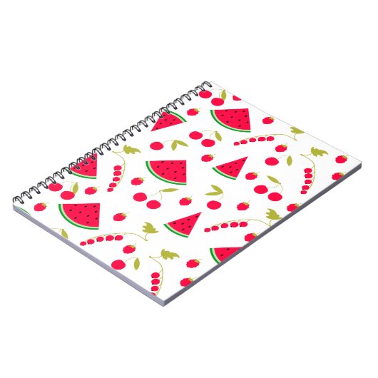 スイカのスライス ノートブック (左側)