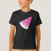 スイカのスライス Tシャツ (正面)