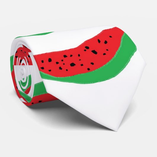 スイカのタイ ネクタイ (ロール)