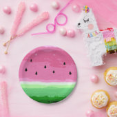 スイカのデザインのパーティー ペーパープレート (パーティー)