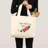 スイカのトートバッグ ラージトートバッグ (正面(商品))