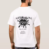 スイカのバストのワイシャツ1 Tシャツ (裏面)