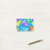 スイカのパターン作成10 ポストイット (デスク上)