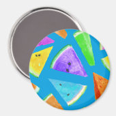 スイカのパターン作成10 マグネット (正面/裏面)