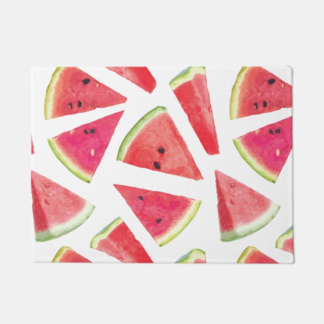 スイカのパターン作成2 ドアマット (正面)