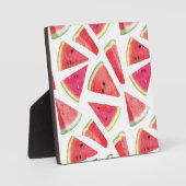 スイカのパターン作成2 フォトプラーク (正面)