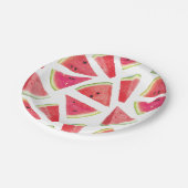 スイカのパターン作成2 ペーパープレート (アングル)