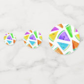 スイカのパターン作成6 コンフェッティ (正面)