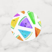 スイカのパターン作成6 コンフェッティ (スモール正面)