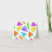 スイカのパターン作成6 サンキューカード (裏面)