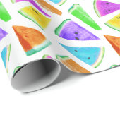 スイカのパターン作成6 ラッピングペーパー (ロールコーナー)