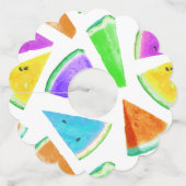 スイカのパターン作成6 ワイングラスタグ (裏面)