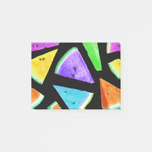 スイカのパターン作成7 ポストイット (正面)