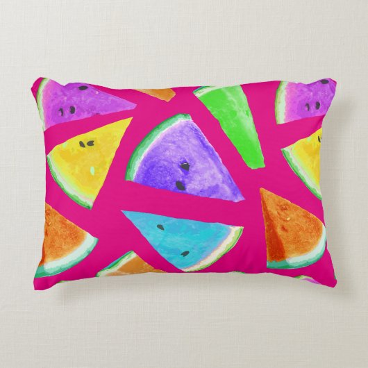 スイカのパターン作成9 アクセントクッション (正面)