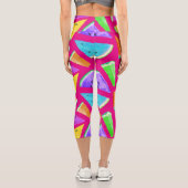 スイカのパターン作成9 カプリレギンス (裏面)