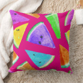 スイカのパターン作成9 クッション (ブランケット)