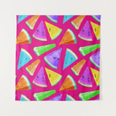 スイカのパターン作成9 タペストリー (正面)