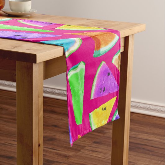 スイカのパターン作成9 ミディアムテーブルランナー (インサイチュ)